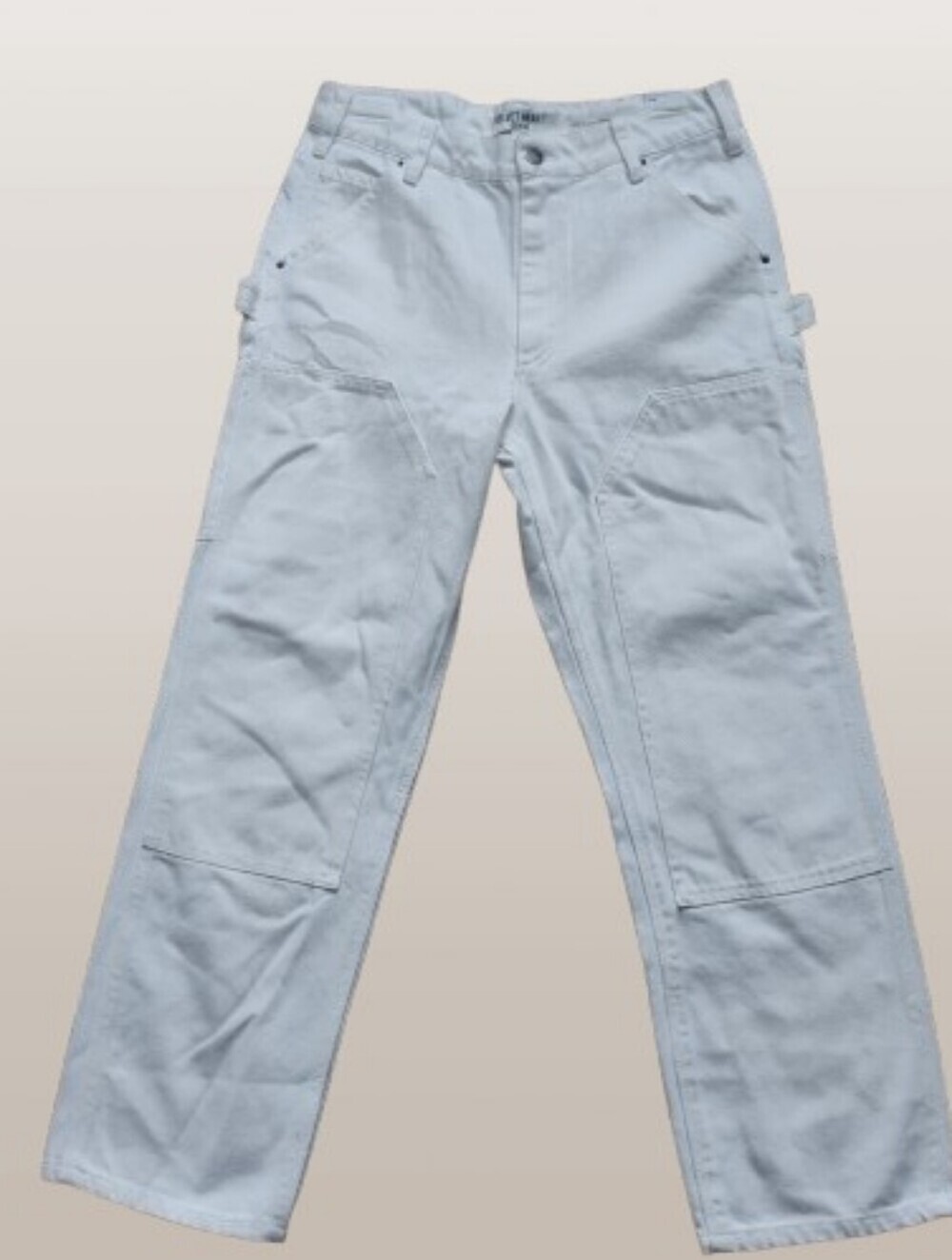 NWT Velvet Heart Mari White Classic Straight Carpenter Jeans 27W x 27L Short/Pet